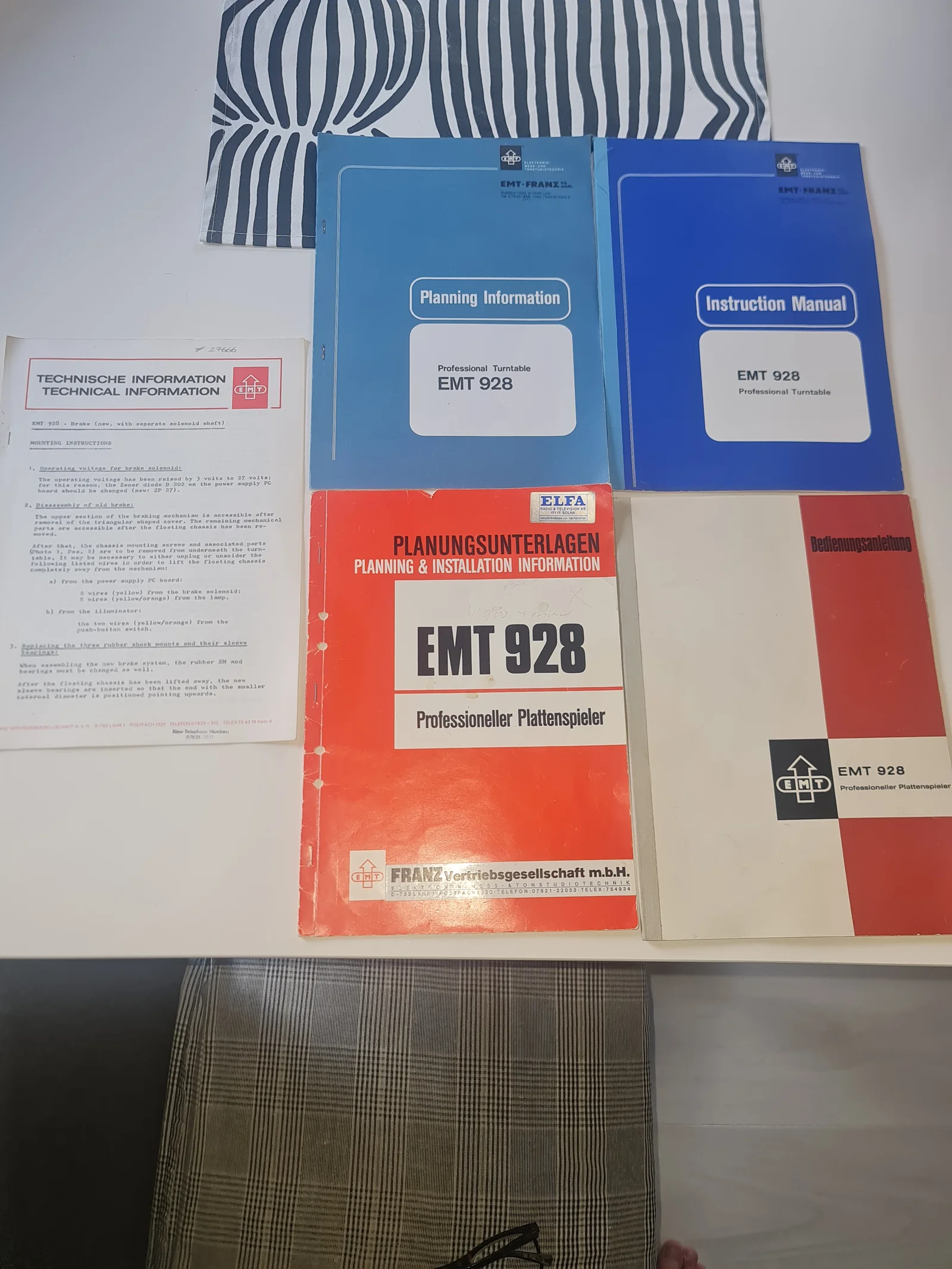 EMT 928 SERVICE MANUALER