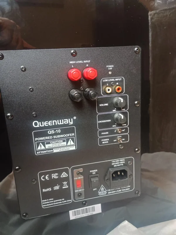 Queenway QS-10 Sub bas - Bild 2 av 3