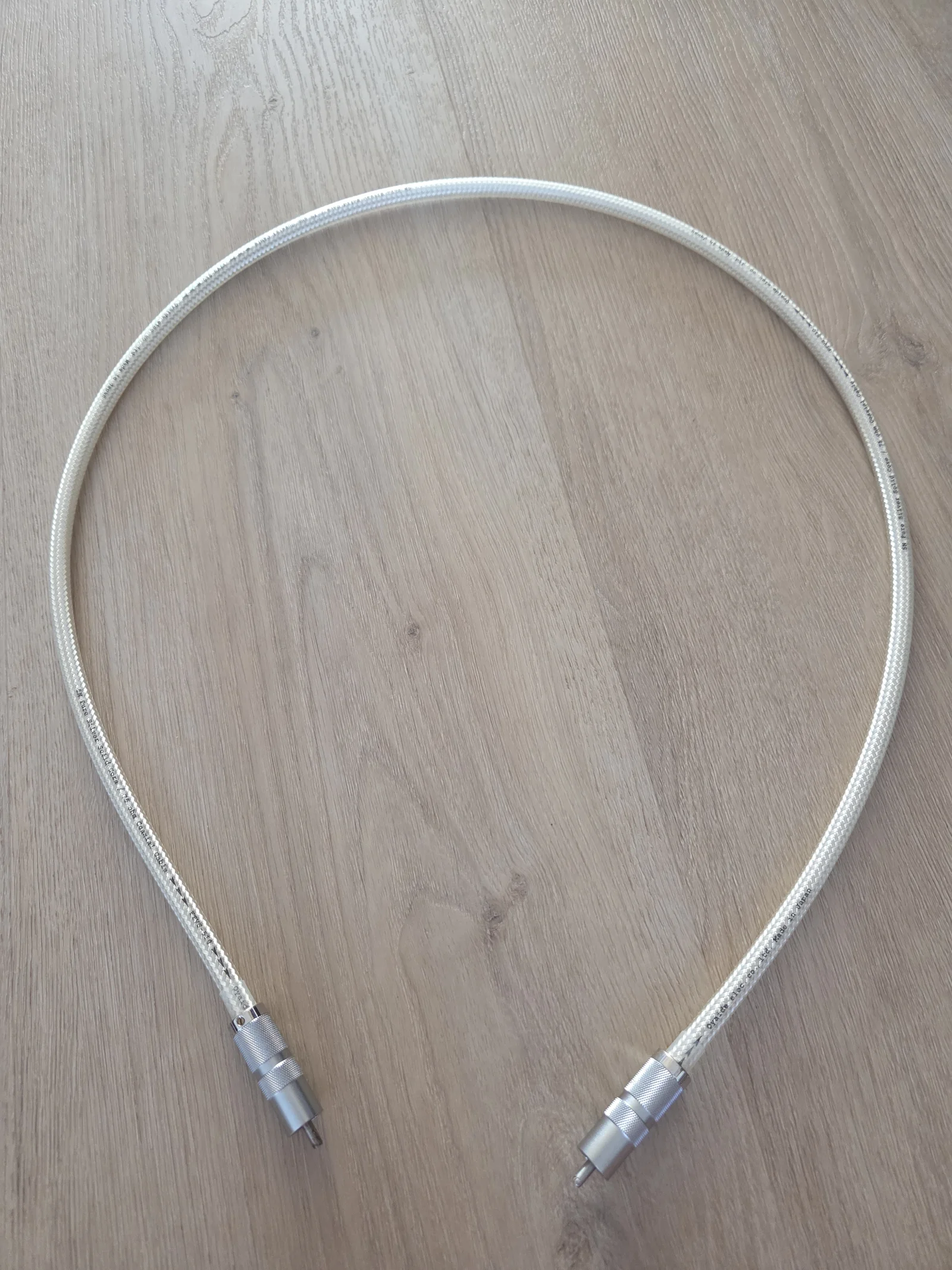 Oyaide DR-510 digital rca/spdif OCC-silver kabel