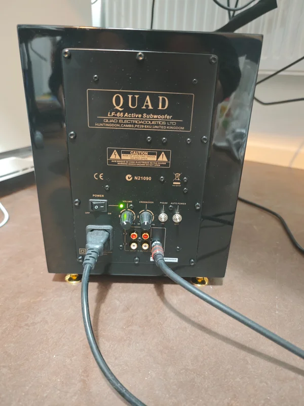 Quad LF66 active subwoofer - Bild 5 av 6