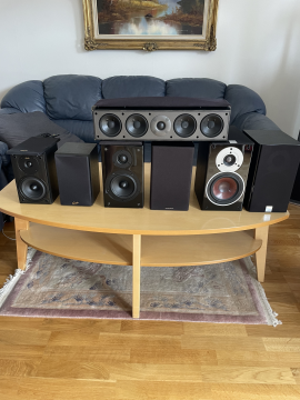 Dali, Marantz, Jamo, Gale, Nad T757