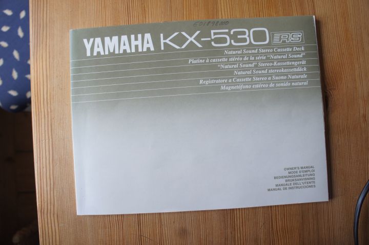Yamaha KX-530 Ett riktigt bra kassettdäck m många möjligheter