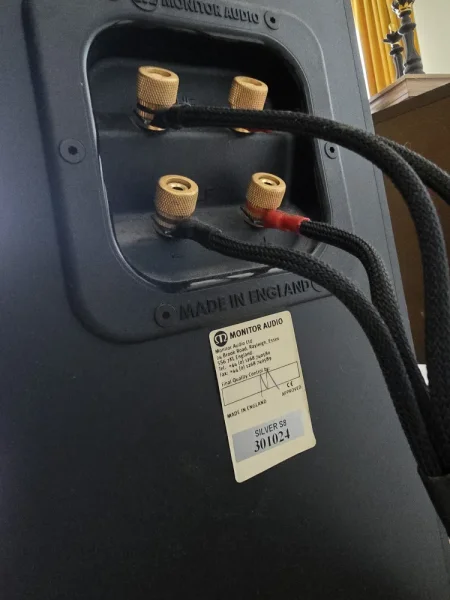 Monitor Audio Silver S8 &ndash; golvh&ouml;gtalare i bra skick - Bild 5 av 7