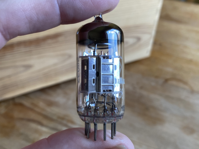 Raritet för samlare: Telefunken ECC82 med nickelanoder - Bild 2 av 4