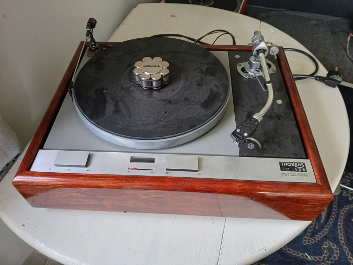 Thorens td 125 skivspelare säljes