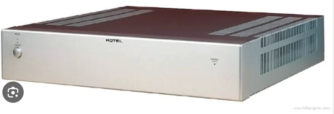 Rotel RB-06 effektförstärkare – originalkartong – köpt 2007 – ej funktionstestad