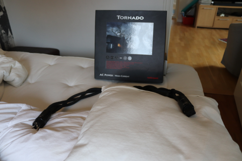 Nätkabel Audioquest Tornado, 1 meter, C19 kontakt