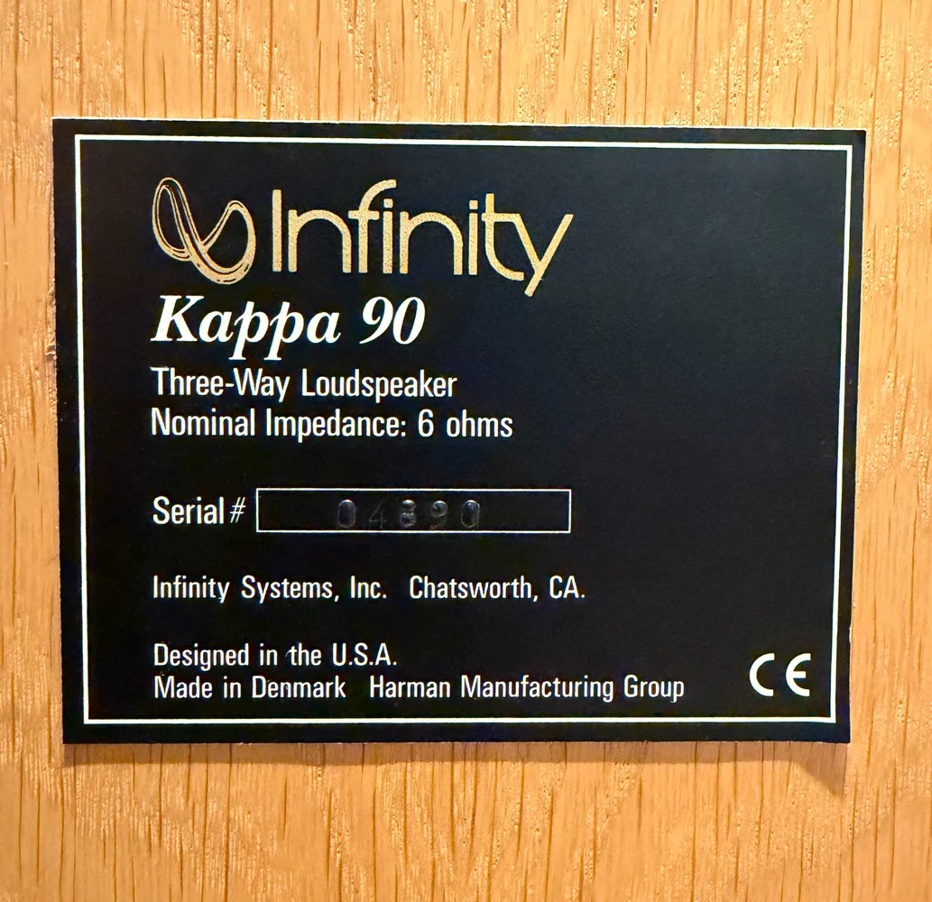 Infinity Kappa 90 i ljus Ek - Bild 12 av 12