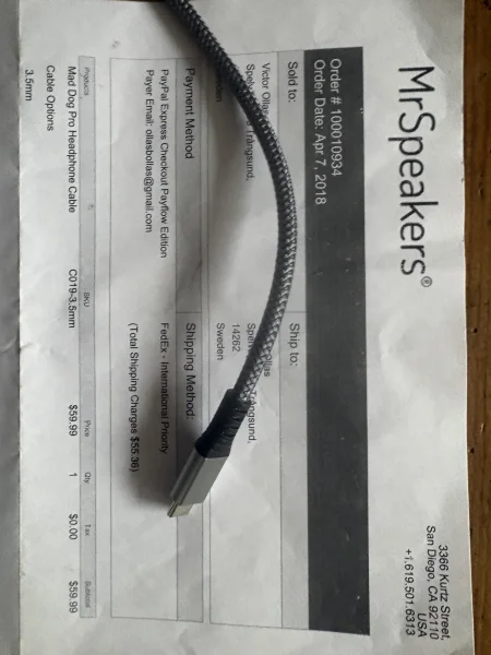 legendariska MAD DOG PRO dan clark audio legendariska MAD DOG PRO dan clark audio - Bild 7 av 9