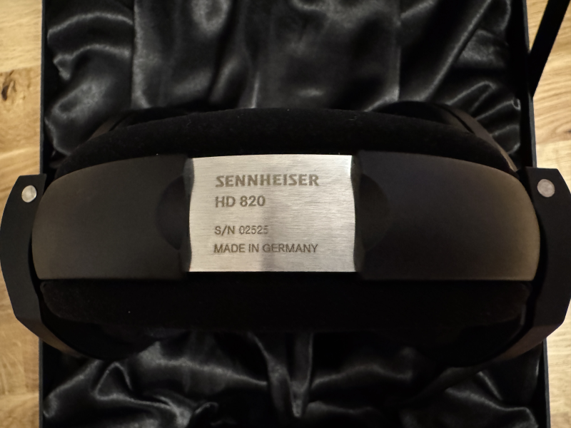 Sennheiser HD 820 Hörlurar Sennheiser HD 820 Hörlurar - Bild 6 av 11