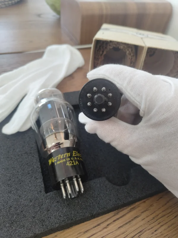 Western Electric 421A &ndash; Matched Pair &ndash; NOS / Rare &ndash; USA - Bild 3 av 4