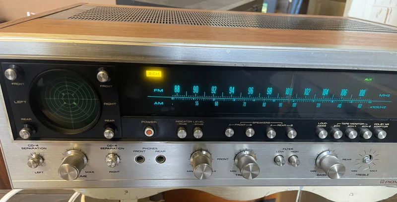 Pioneer QX 949 - 1970 tal raritet 4 channel  - Bild 1 av 4
