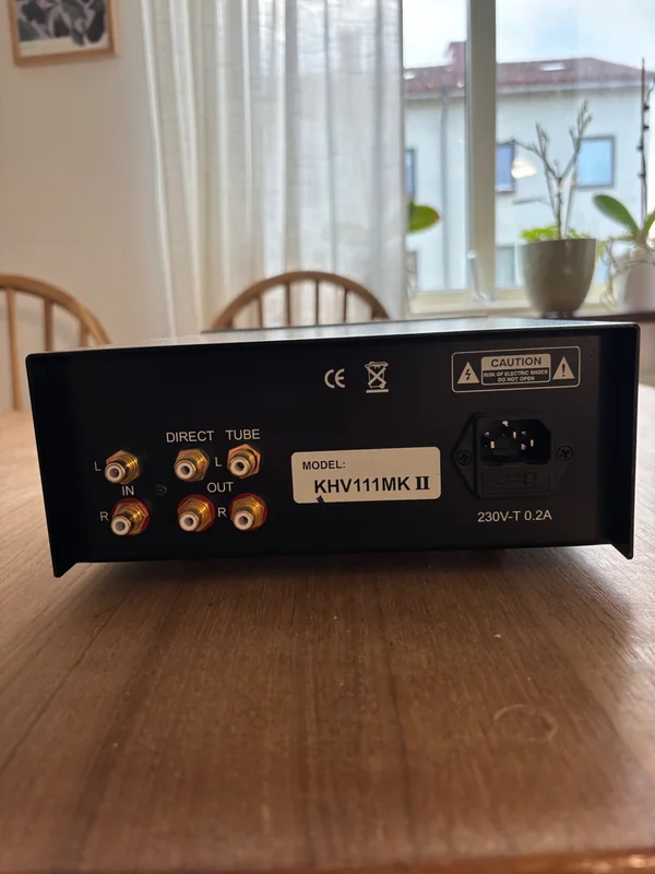 Vincent KHV111MK 2 (R&ouml;rf&ouml;rst&auml;rkare f&ouml;r h&ouml;rlurar) - Bild 2 av 3