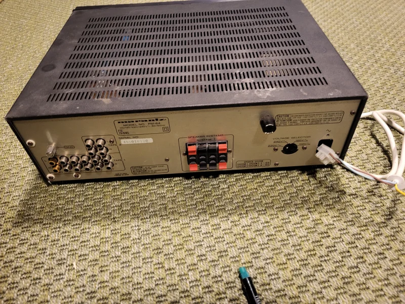 Marantz pm 64 i behov av stor service Marantz pm 64 i behov av stor service - Bild 5 av 6