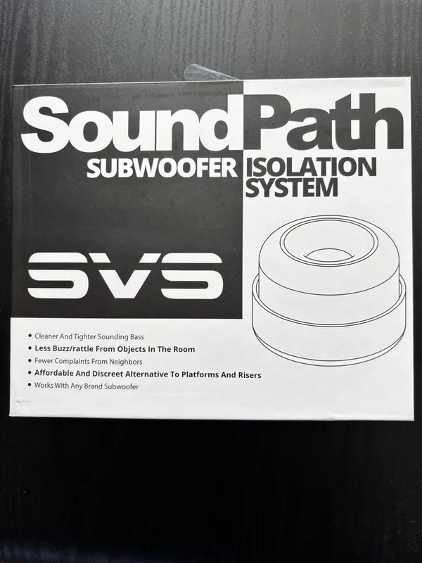 SVS SB-3000 subwoofer inklusive SVS SoundPath Isolation System-fötter SVS SB-3000 subwoofer inklusive SVS SoundPath Isolation System-fötter - Bild 4 av 4