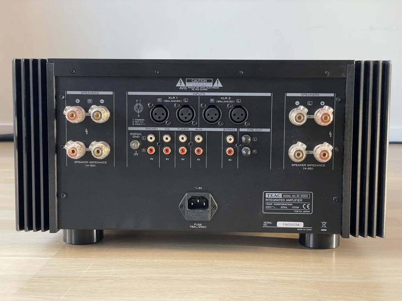 TEAC AI-3000 TEAC AI-3000 - Bild 3 av 5