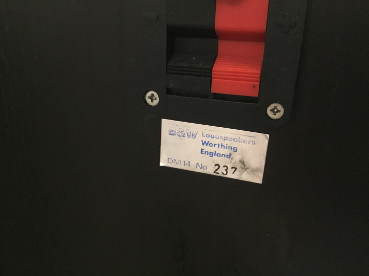 B&W DM14 – Engelska high-end-högtalare från 1976