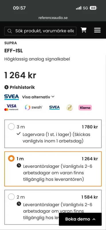 Supra eff-isl 1 m 2 par. Supra eff-isl 1 m 2 par. - Bild 2 av 2