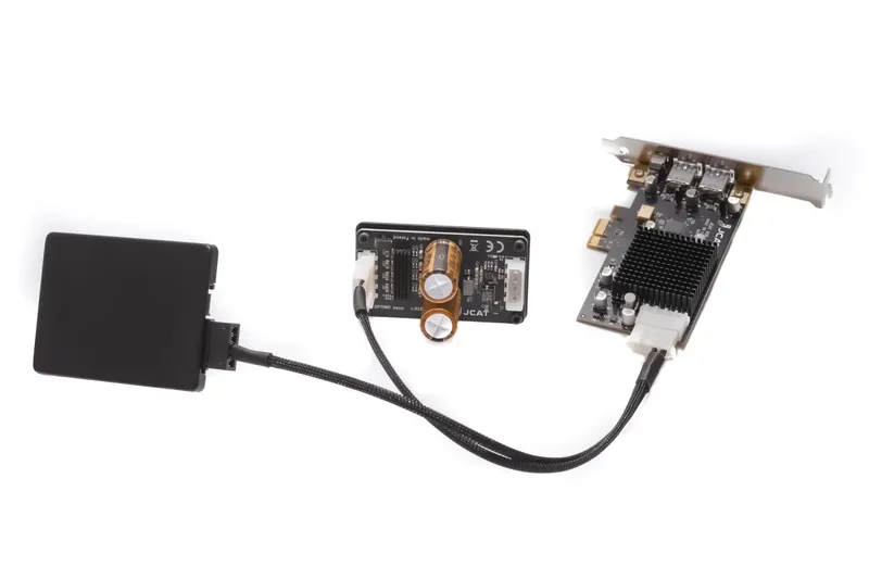 JCAT Optimo Nano 5V power supply upgrade - Bild 4 av 4