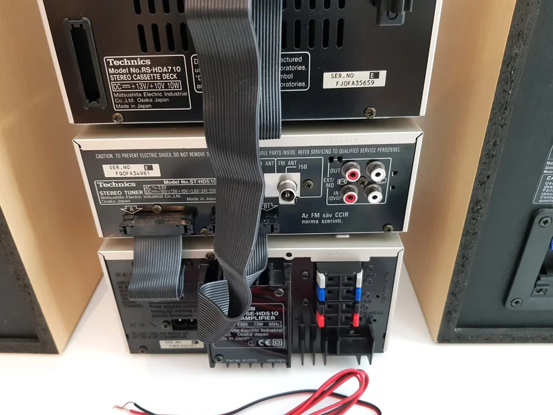 Technics SE-HD510 Minikomponent Ljudsystem - Bild 16 av 18