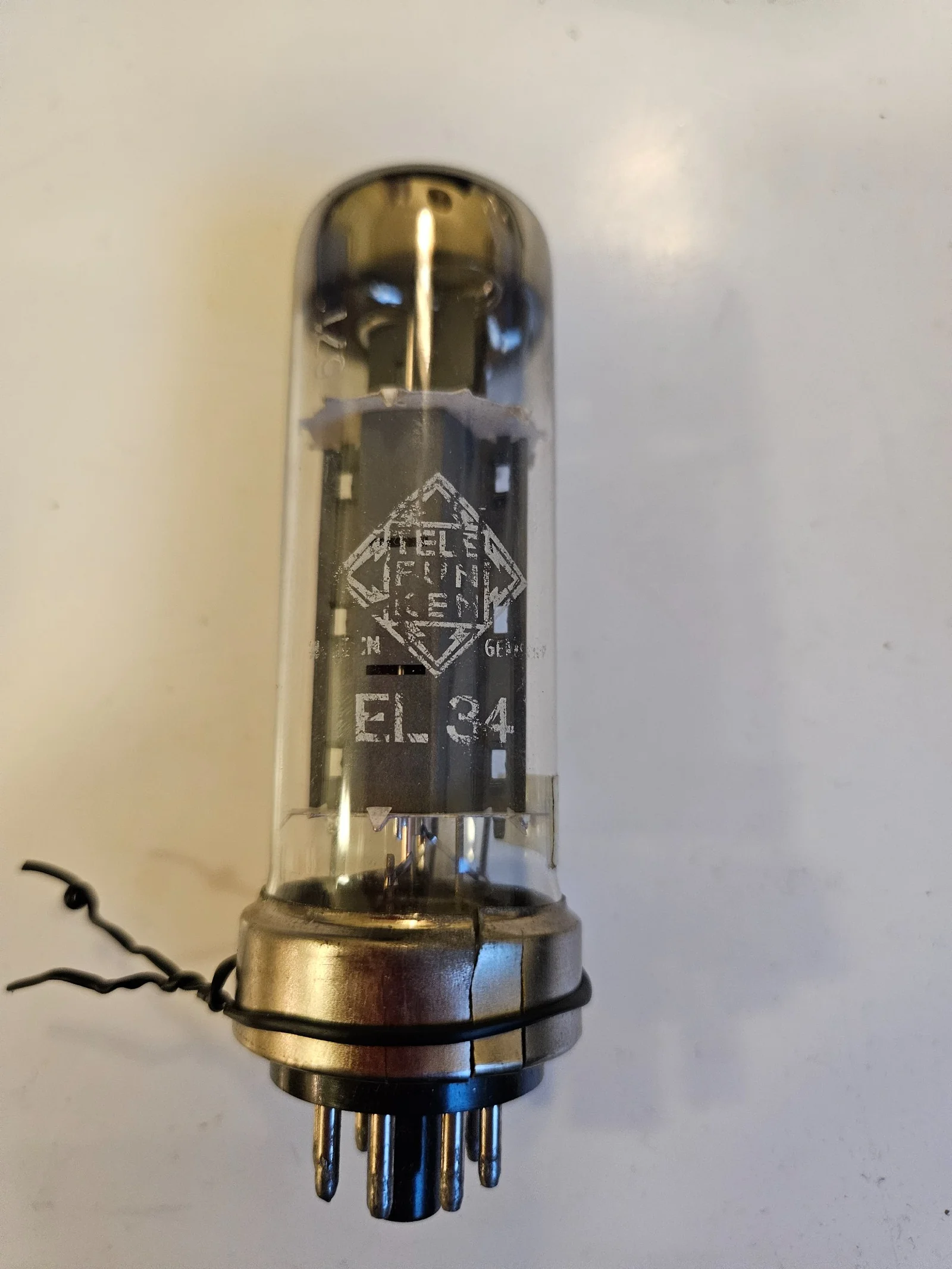 EL34 Telefunken EL34 Telefunken - Bild 1 av 2