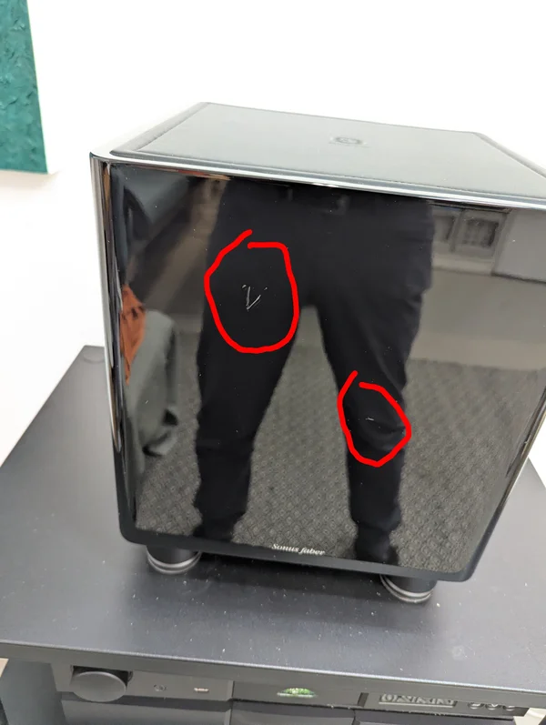 Sonus Faber Gravis 1 i h&ouml;gblank svart - Bild 7 av 9