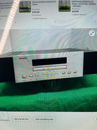 Köpes Advance Acoustic cd spelare 