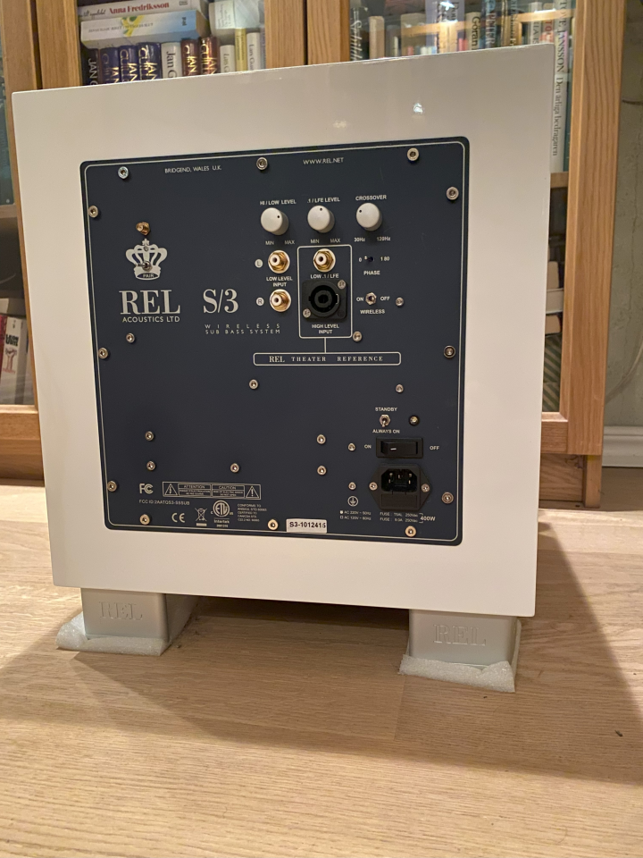 REL Acoustics S/3 SHO Sub-Bass