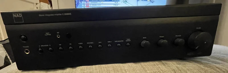 NAD C 356BEE Stereo Integrated Amplifier - Bild 4 av 7