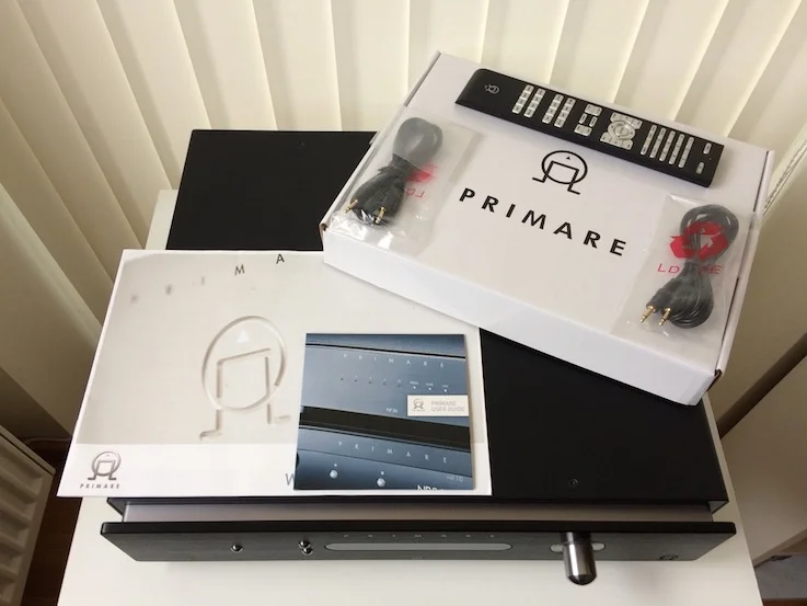 PRIMARE I22 (F&ouml;rst&auml;rkare / 2x80W / Dac) Fj&auml;rr &amp; Originalkartong - Billede 6 af 8