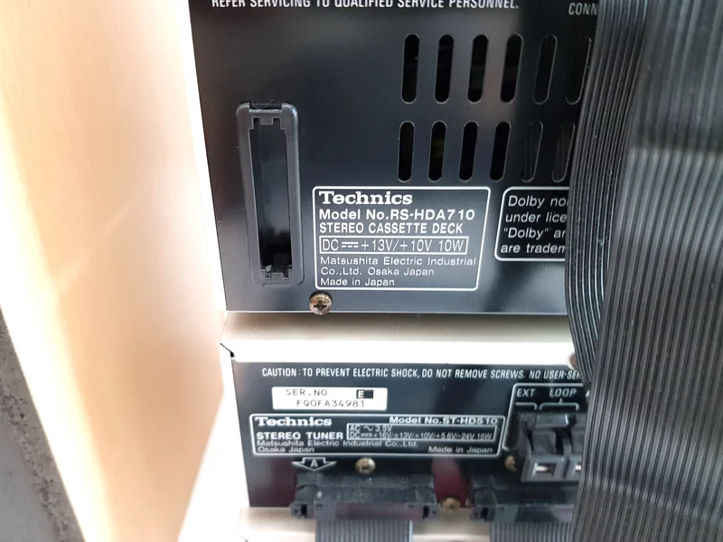Technics SE-HD510 Minikomponent Ljudsystem - Bild 17 av 18