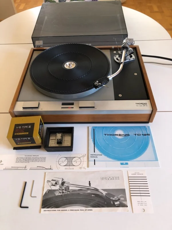 Thorens TD 125 MK II + SME 3009 series II improved - Bild 5 av 7