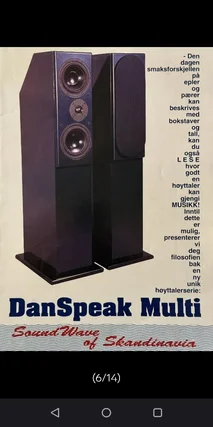 Danspeak Multi. Tom Kaiser h&ouml;gtalare.