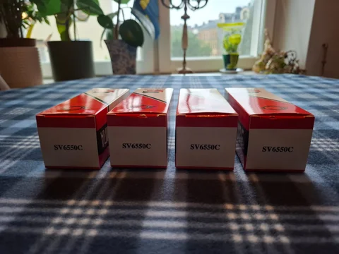 Svetlana SV6550C – NOS matchad quad – S-logo / Pre-Wing...