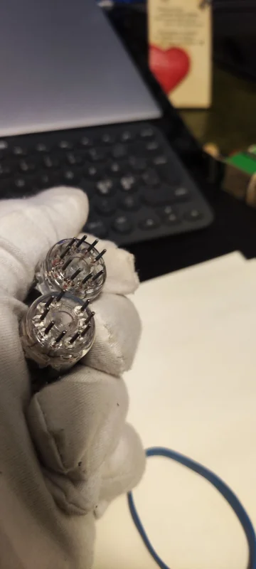 2 st Zaerux/mullard 12AU7/ECC82, - Bild 4 av 5