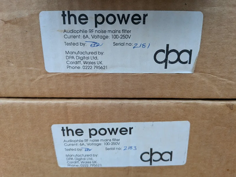 DPA "the power" nätfilter DPA "the power" nätfilter - Bild 3 av 3