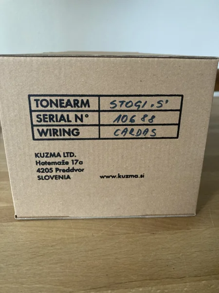 Kuzma Stogi S 9&rdquo; tonarm - Bild 6 av 6