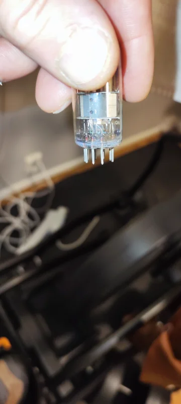 Mullard ecc84 NOS 3 st 2 st fr&aring;n 60 tale 1 st fr&aring;n 50 talet kod BOL - Bild 5 av 7