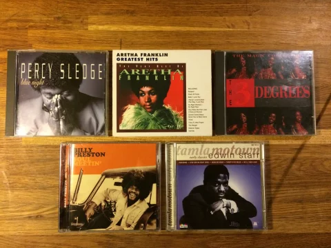 CD - SOUL - V/A (60&acute;s - 90&acute;s) Div. Artister / Fint Skick.!