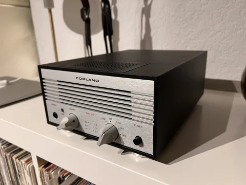 Copland DAC215 H&ouml;rlursf&ouml;rst&auml;rkare med r&ouml;r/DAC/F&ouml;rsteg