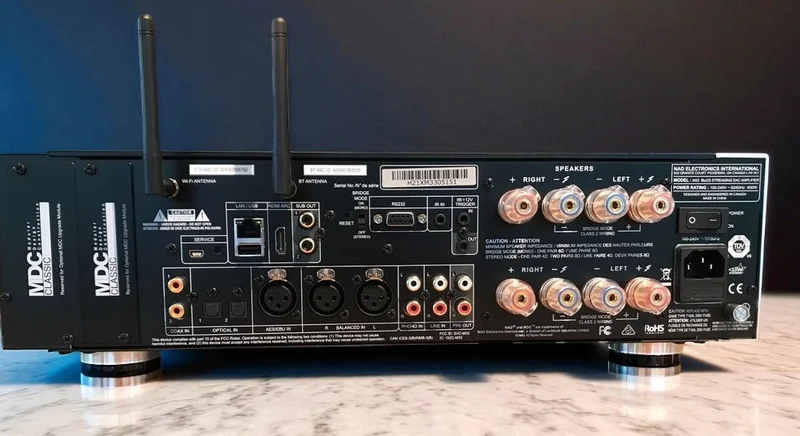 NAD Masters M33 integrerad förstärkare NAD Masters M33 integrerad förstärkare - Bild 5 av 8