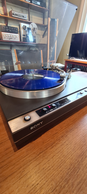 Sony PS-X40 nyservad direktdriven vinylspelare