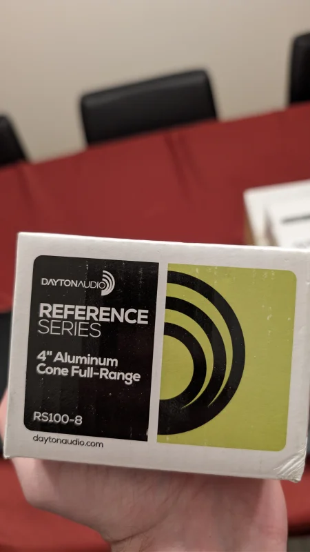 Dayton Audio RS100-8 Dayton Audio RS100-8 - Bild 1 av 1