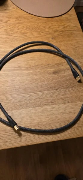 Transparent High performance Usb cabel 1.5m - Bild 1 av 1