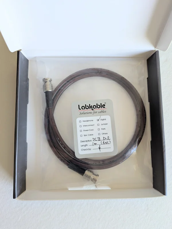 Harmonic Technology 50&Omega; Master Clock kabel BNC &ndash; 1 m - Bild 2 av 4