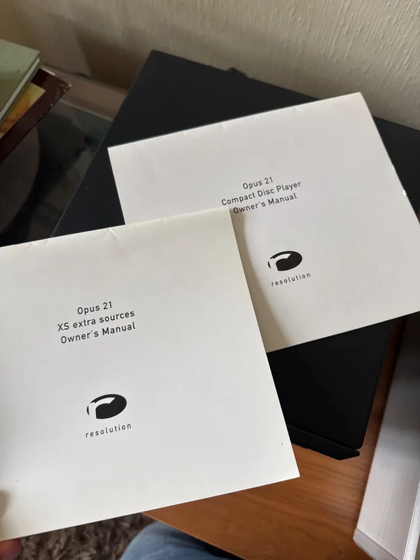 Resolution Audio Opus 21 + XS – komplett system Resolution Audio Opus 21 + XS – komplett system - Bild 4 av 7