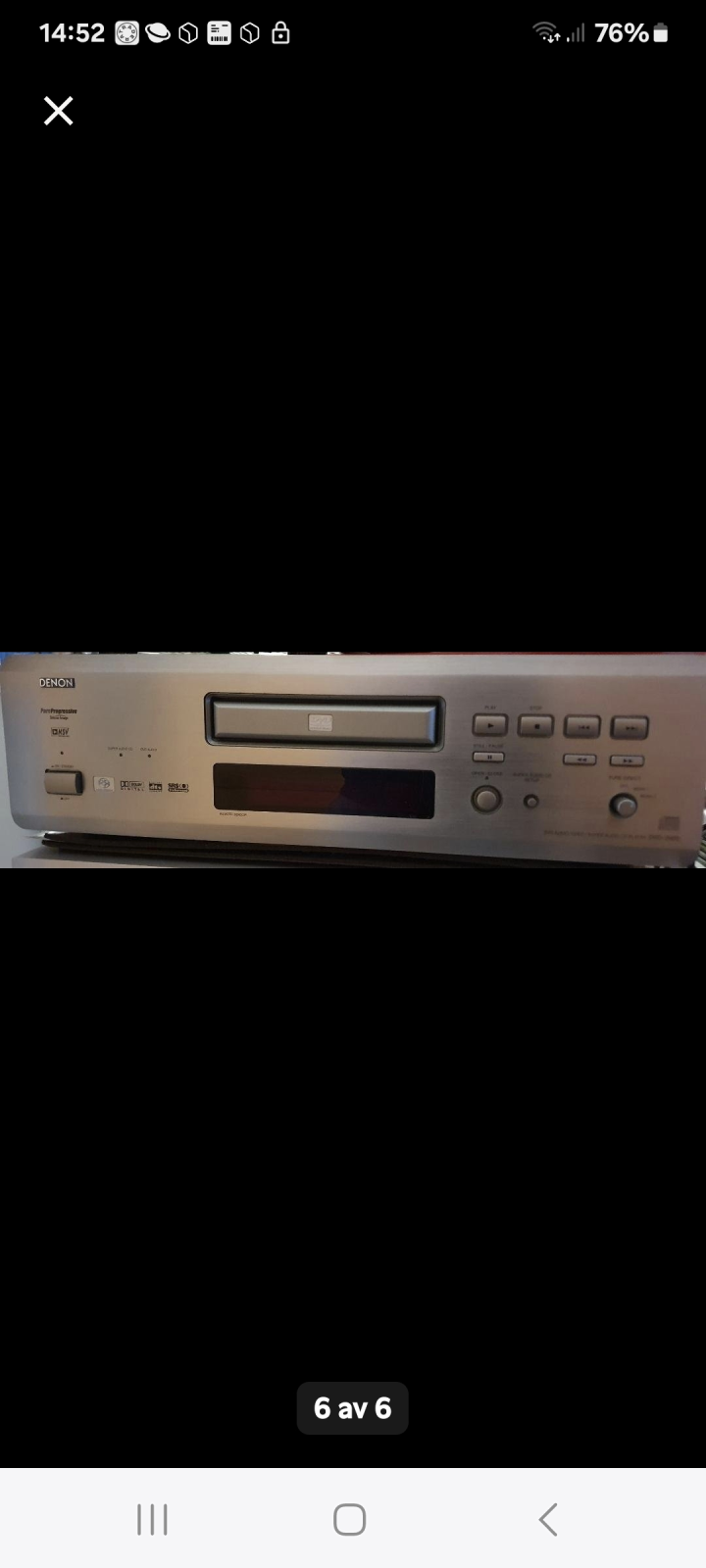 Denon AVC-A1sr + Denon DVD-2900.dvd/super audio cd