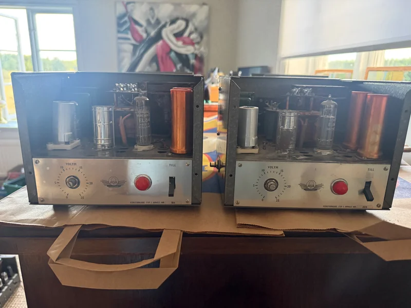 AGA MONOBLOCK EL84 SE R&ouml;rf&ouml;rst&auml;rkare - Bild 9 av 11