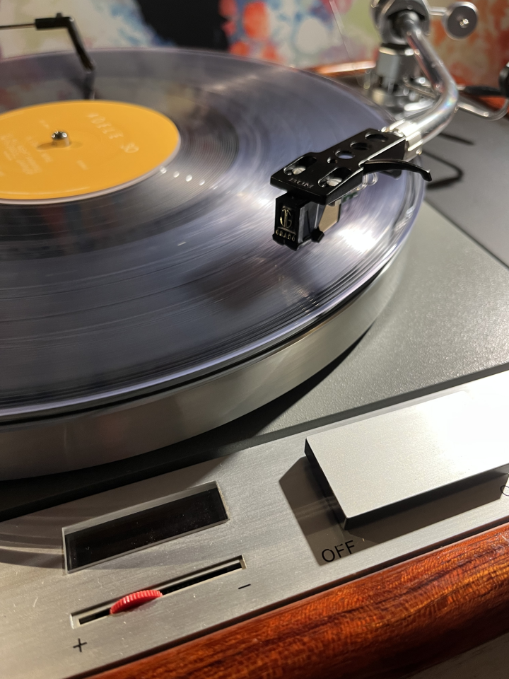 Thorens TD-125 utan tonarm
