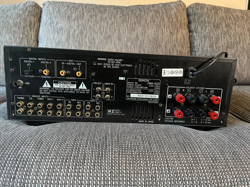 Denon PMA 1520 Denon PMA 1520 - Bild 2 av 2